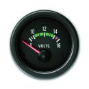 Zusatzinstrument - Voltmeter "Youngtimer" (21120V), Ø 52mm (8~16 V), schwarz